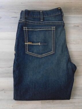 Arait Rebar M 4 Relaxed Straight Leg Jeans Cobalt Mens 38/29